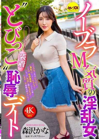 不穿胸罩,有受虐傾向的性慾亢進女孩在一次屈辱的約會中「戴著振動器」——森澤佳奈