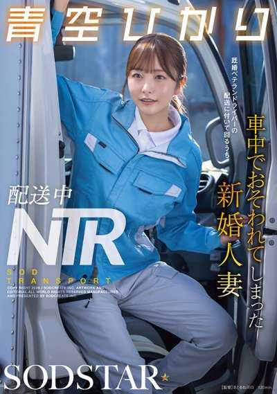 配送中NTR 既婚ベテランドライバーの配送に付いて回るうち車中でおそわれてしまった新婚人妻 青空ひかり
