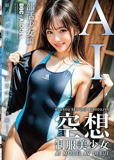 空想制服美少女 AI MODEL AV出道 部活少女編