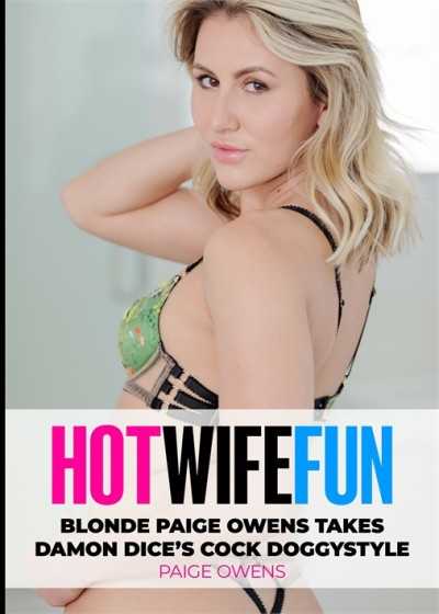 金髮女郎佩吉·歐文斯以狗式姿勢接受達蒙·戴斯的陰莖