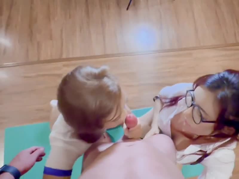 教師節特別企劃 H罩杯巨乳學生與E奶巨乳校長 合體3P侍奉瘋狂榨精