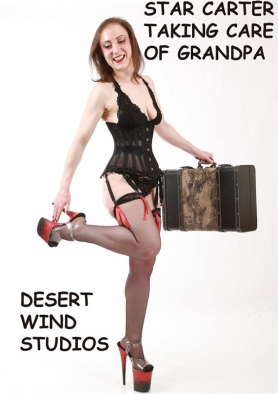 明星卡特照顧爺爺