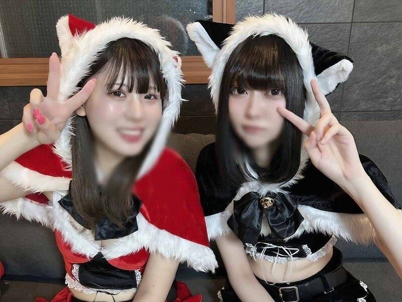 2024年年間1位3PのOLちゃんと制服卒業したてのあの子とクリスマスパーティ3P