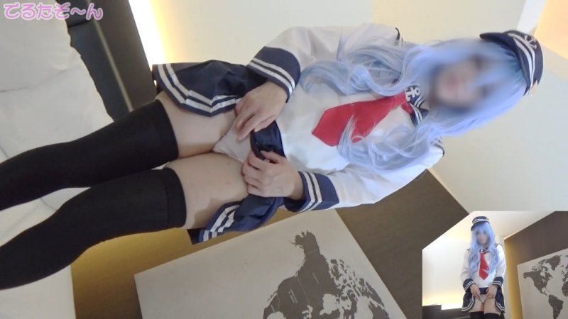 那位六驱Coser以重制版復活！舰娘响装扮的自慰&色情篇！