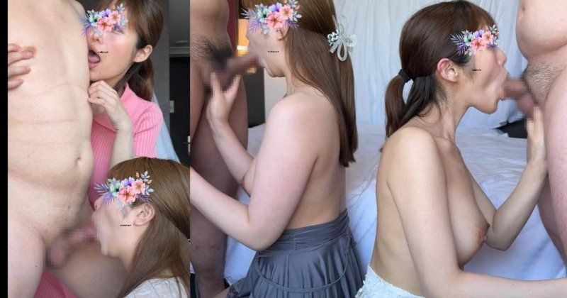 【逆3口交＆双口交口内发射＆颜射计6发】***美女组合让M巨根、代谢不良动漫宅等个性肉棒6根大量发射☆美沙酱＆香纯酱