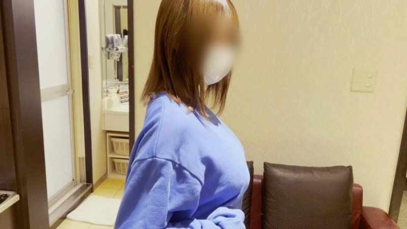 【可露眼】18岁・新人辣模级K罩杯逸材！纤细身材却拥有规格外爆乳，被震撼的乳交2次夹射！