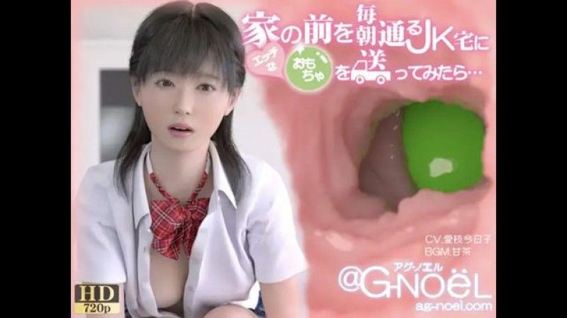 [@G-NoeL アグ・ノエル] 家の前を毎朝通るJK宅にエッチなおもちゃを送ってみたら・・・ 