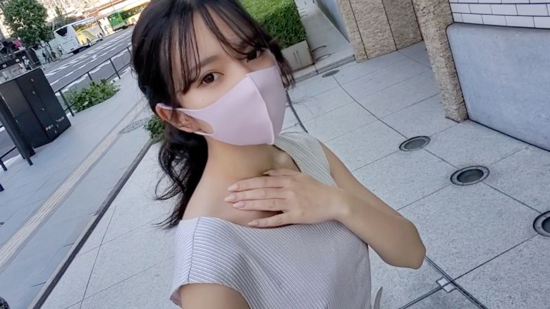 初撮影！！【無修正】清純派ポニーテール黒髪女子大生！可憐なルックスだけどびっしり剛毛・・・恥ずかしそうに感じる姿にたまらず中出し「前編」！！(フェラシーン顔出し）